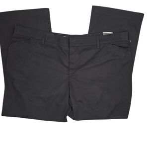 NWT Dickies Crafted For Women Relaxed Classic Black Trousers Pants Size 22